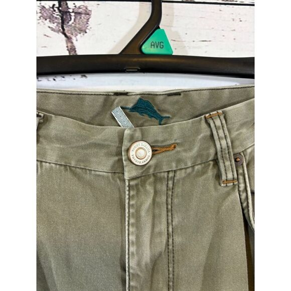 Men's Tommy Bahama Green Jeans Size 36/34 - Picture 3 of 8